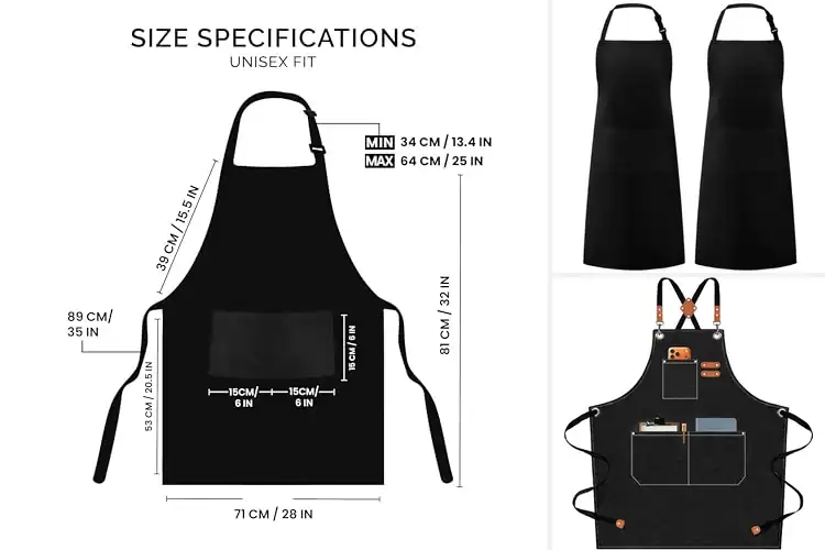 Detailed view of Best Durable Aprons: Top Picks for Long-Lasting Comfort