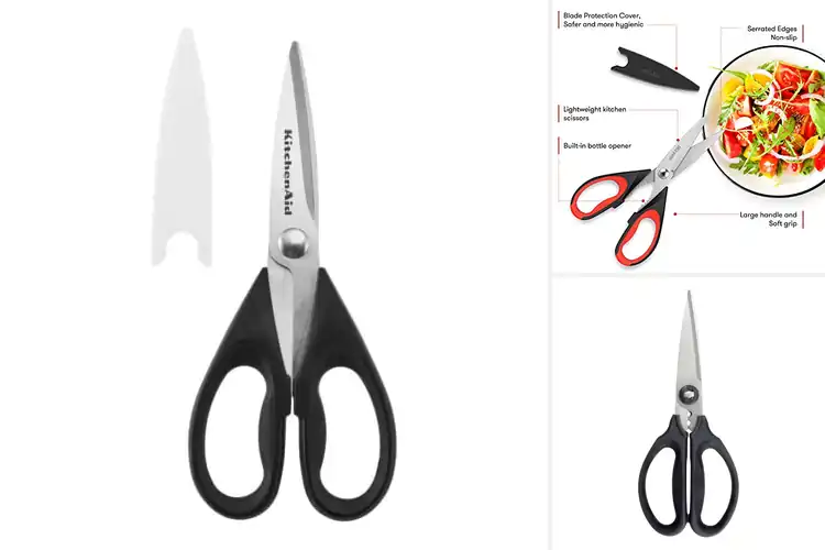 Detailed view of 10 Best Durable Kitchen Scissors: Cut Like a Pro Everyday