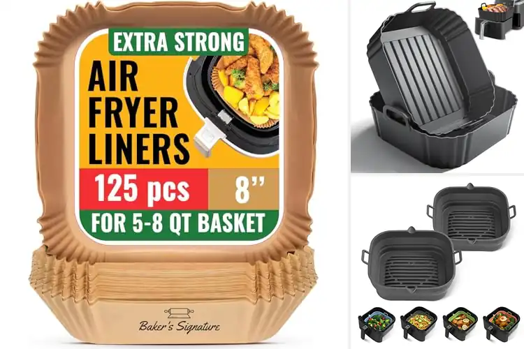 Detailed view of Best Easy Clean Air Fryer Liners To Keep Basket Clean