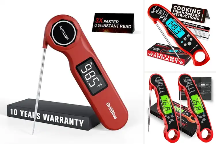 Detailed view of Best Fast Reading Thermometers For Cooking