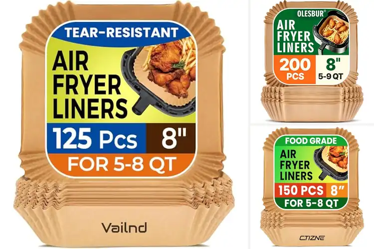 Detailed view of Best Fitting Air Fryer Liners: Effortless Cooking & Cleanup