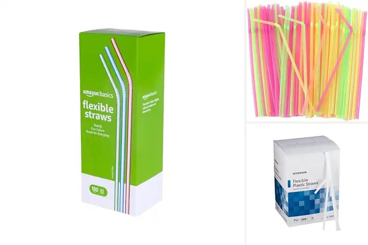Detailed view of 10 Best Flexible Straws: Sip Easier