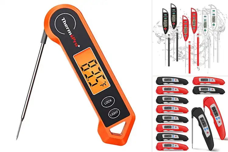 Detailed view of 10 Best Food Safety Thermometers: Quick & Clean