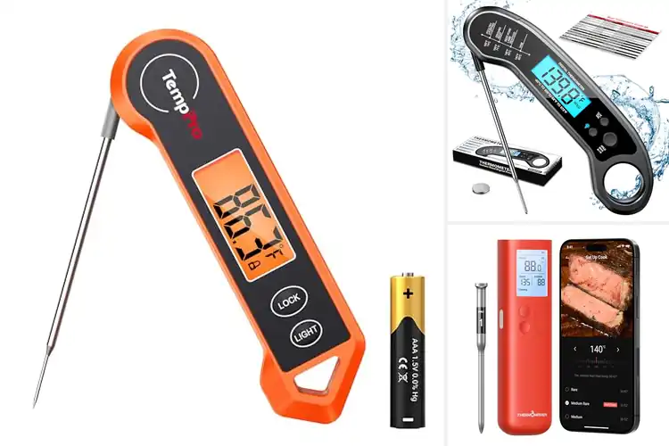 Detailed view of Best Gift Boxed Meat Thermometer For Him