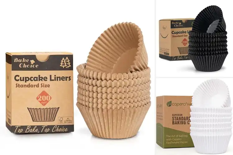 Detailed view of Best Greaseproof Cupcake Wrappers