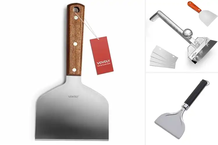 Detailed view of Best Griddle Scrapers: Top Picks for Easy Cooking & Cleanup