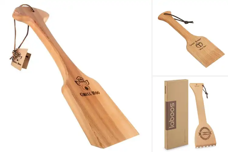 Detailed view of 10 Best Grill Paddles for Easy & Safe Barbecuing