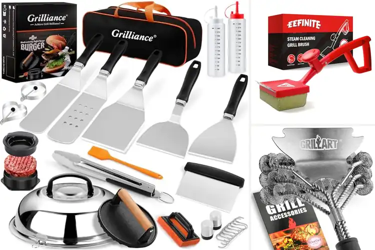 Detailed view of 10 Best Grill Tools: Make Cooking Easy and Fun