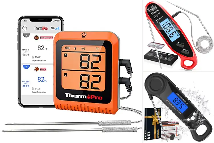 Detailed view of 10 Best Grilling Gift Thermometers: Easier, Tastier Grilling