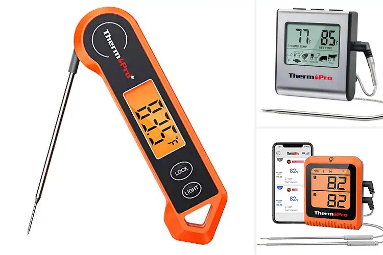 Detailed view of 10 Best Grilling Meat Thermometers for Perfectly Cooked BBQ
