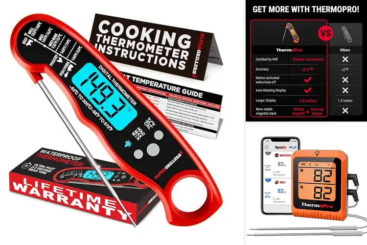 Detailed view of 10 Best Grilling Thermometers for Perfect BBQ Every Time