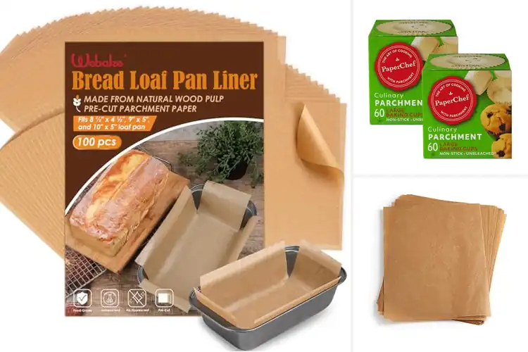 Detailed view of 10 Best Health Unbleached Parchment Liners