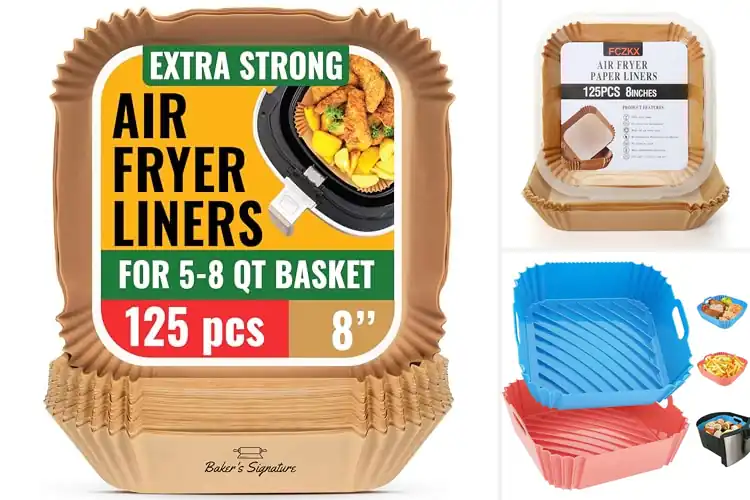 Detailed view of Best Heat Resistant Air Fryer Liners 450 Degrees