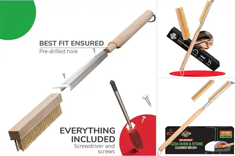 Detailed view of 10 Best Heat Resistant Pizza Oven Brushes for Easy Cleaning