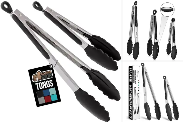 Detailed view of Best Heat Resistant Tongs: Top 10 Picks for Safer Cooking