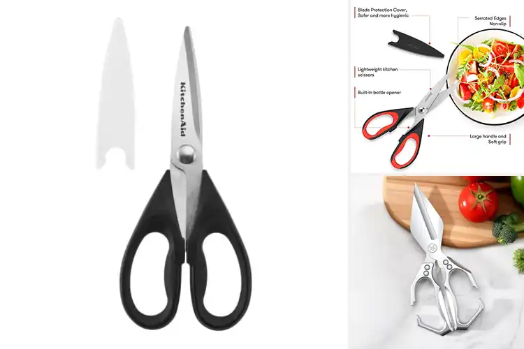 Detailed view of 10 Best Heavy Duty Kitchen Scissors for Faster Prep