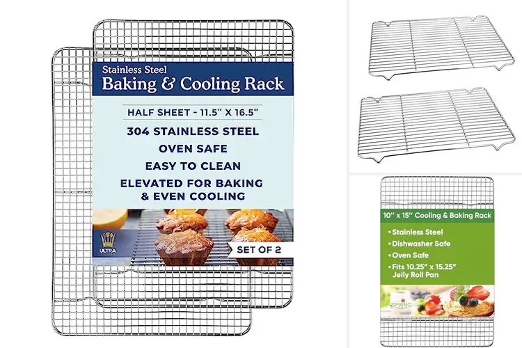 Detailed view of Best Heavy Duty Stainless Steel Cooling Racks