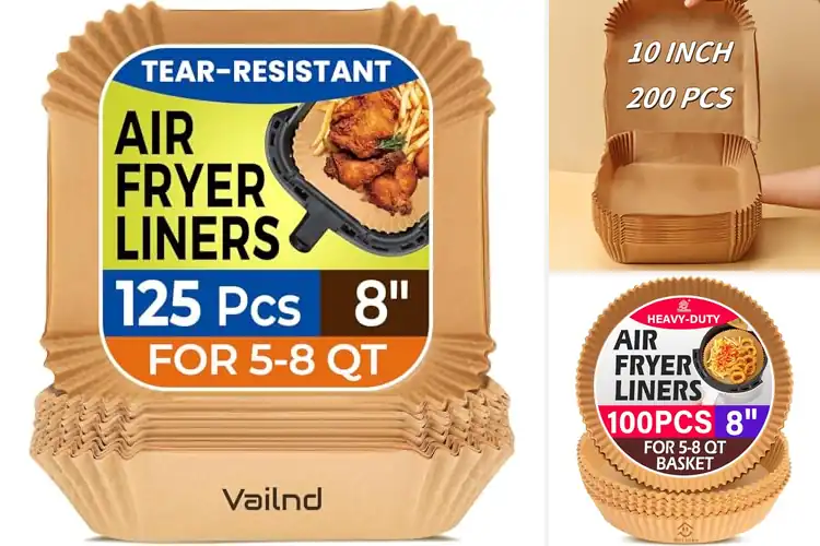 Detailed view of 10 Best High-Temperature Air Fryer Liners for Mess-Free Cooking