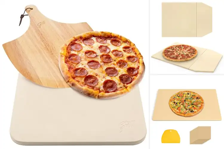 Detailed view of 10 Best High Temperature Pizza Stones for Crispy Crusts
