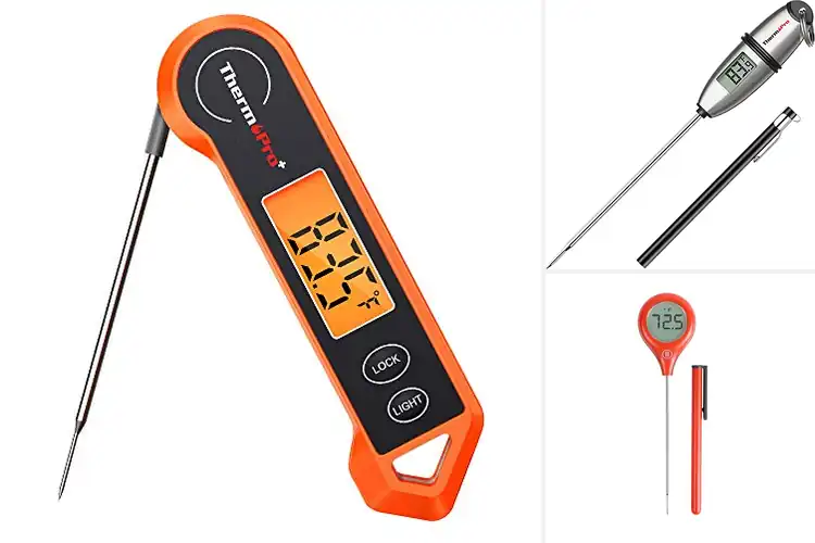 Detailed view of 10 Best Instant Read Thermometers For Cooking