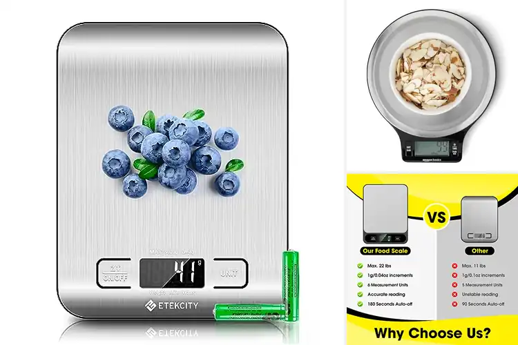 Detailed view of 10 Best Kitchen Scale Gifts: Elevate Your Cooking