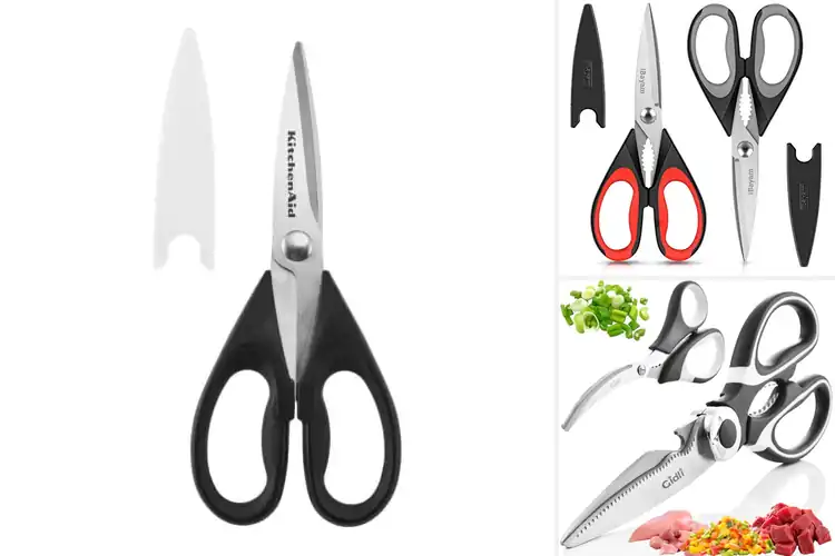 Detailed view of 10 Best Kitchen Shears For Food Prep That Cut Effortlessly