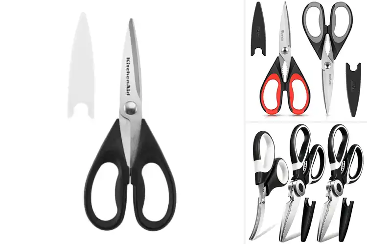 Detailed view of 10 Best Kitchen Shears for Fast, Precise Cooking