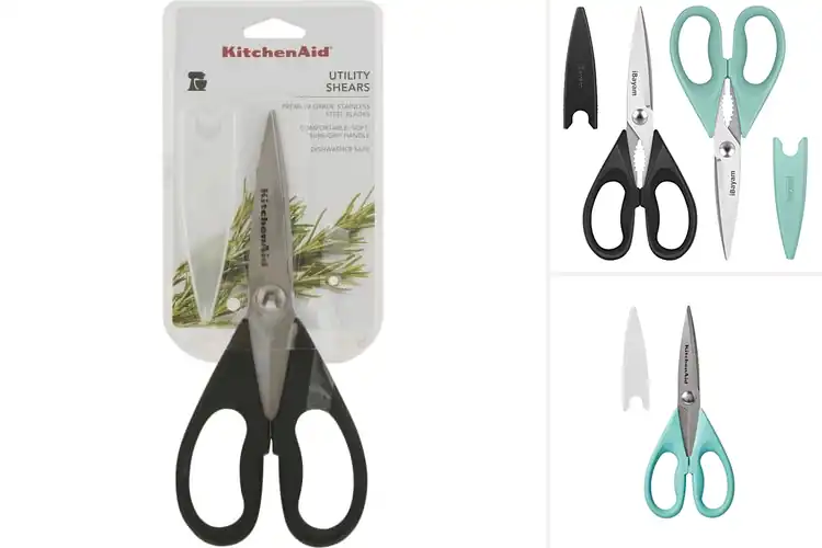 Detailed view of 10 Best Kitchen Shears With Protective Sheaths