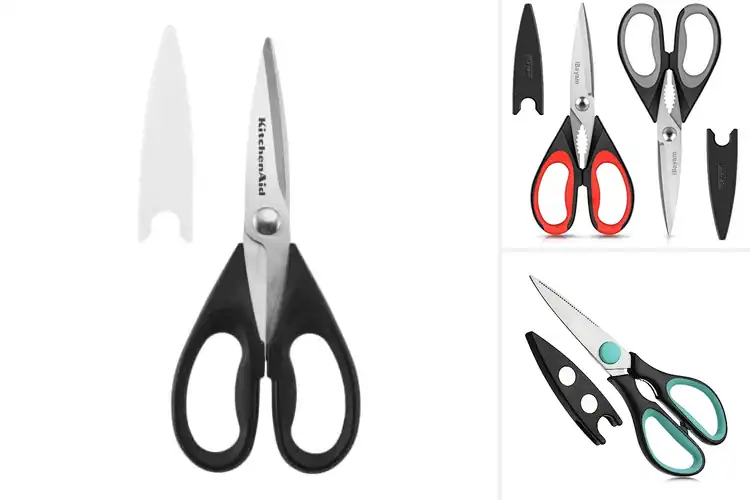 Detailed view of 10 Best Kitchen Shears With Sheaths: Top Picks