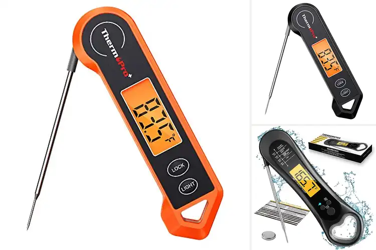 Detailed view of 10 Best Kitchen Thermometers For Grilling