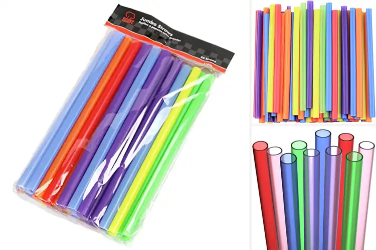 Detailed view of Best Large Plastic Straws