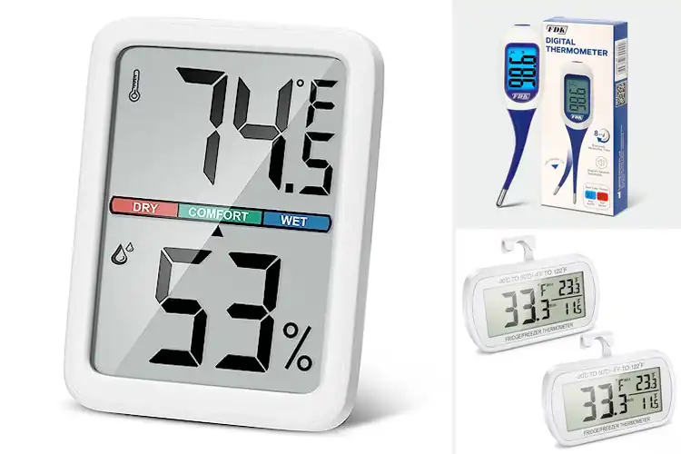 Detailed view of Best Large Screen Digital Thermometers