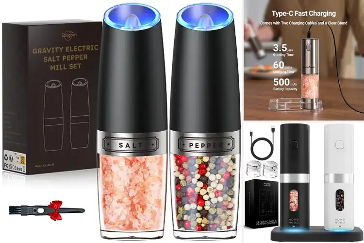 Detailed view of Best Led Light Seasoning Shakers