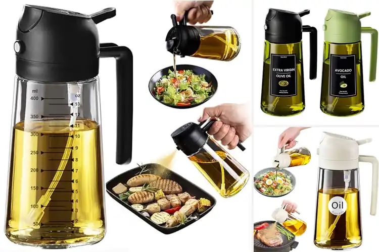 Detailed view of Best Lifetime Assurance Oil Dispenser For Kitchen Tools