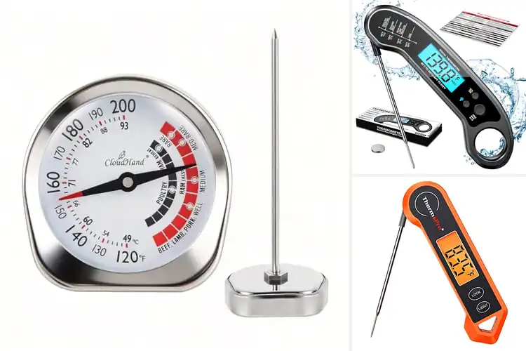 Detailed view of 10 Best Meat Thermometers For Cooking