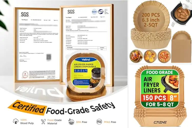 Detailed view of 10 Best Microwave Parchment Liners