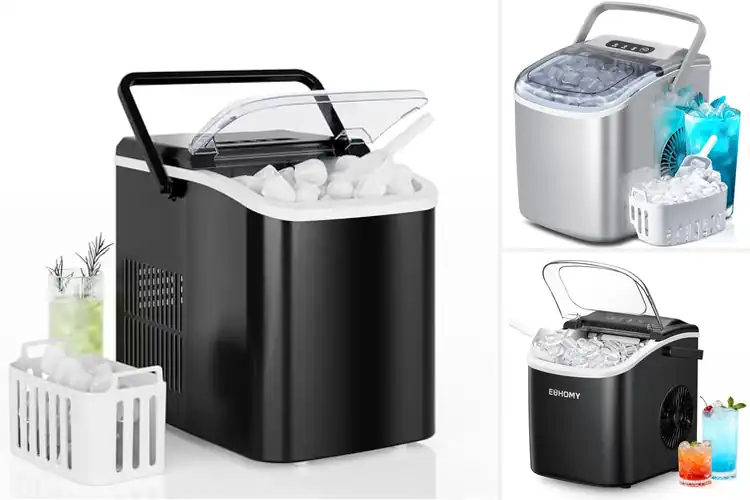 Detailed view of Best Mini Ice Makers: Compact, Fast, Fresh Ice Anywhere