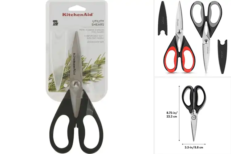 Detailed view of 10 Best Multi-Purpose Kitchen Shears for Effortless Cooking