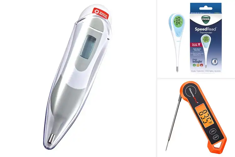 Detailed view of 10 Best Multi-Use Digital Thermometers for Parents & Chefs