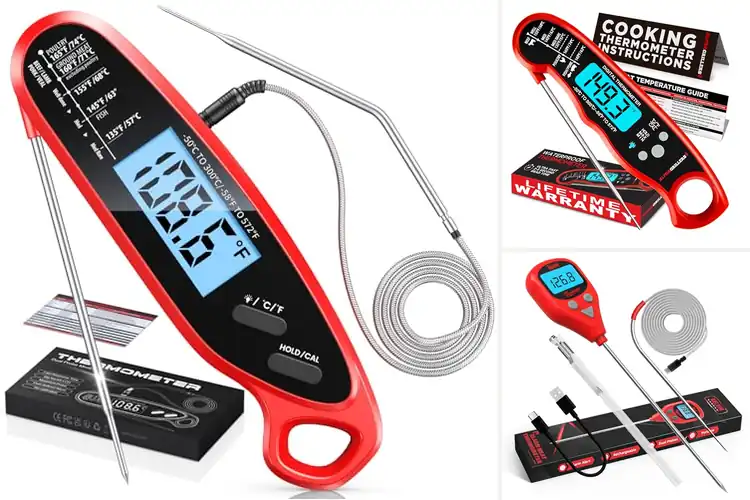 Detailed view of Best Multi Use Food Thermometers For Meats And Candy