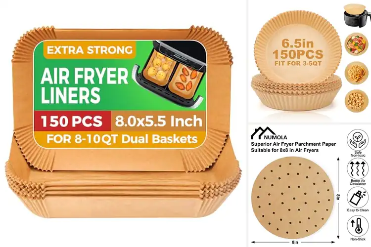 Detailed view of 10 Best Multi Use Liners For Air Fryer Microwave Steamer