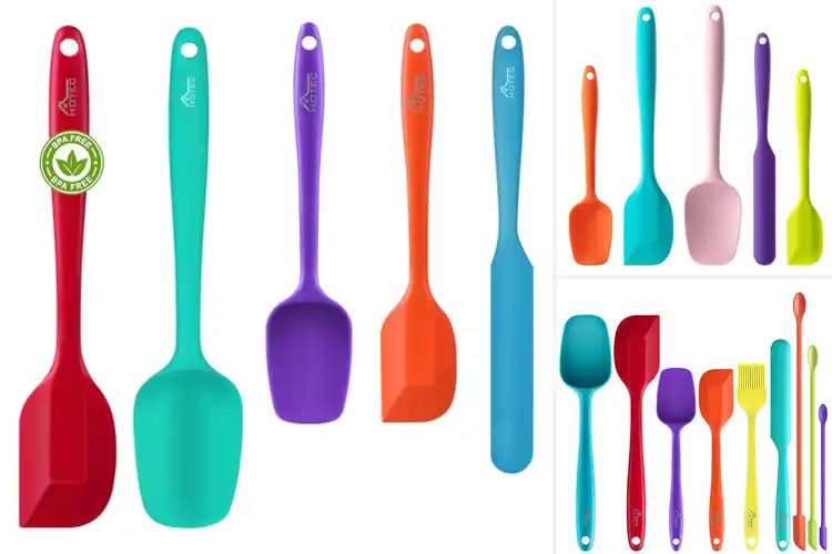Detailed view of Best Multicolor Spatula Sets