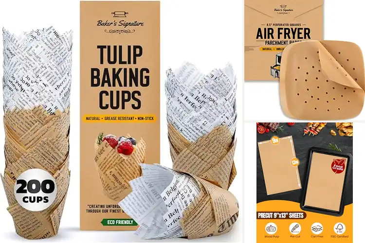 Detailed view of Best Natural Wood Parchment Liners