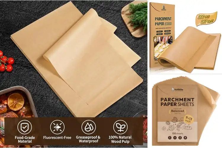 Detailed view of Best Natural Wood Pulp Parchment Papers