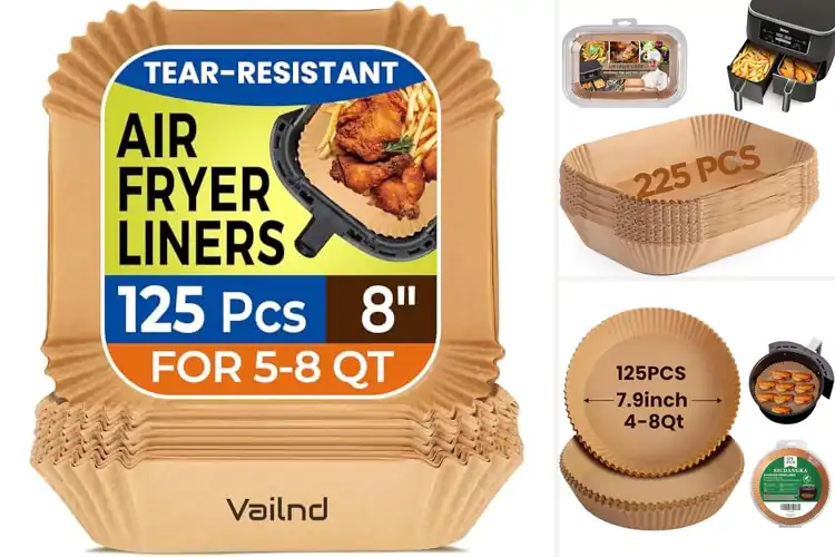 Detailed view of Best Ninja Air Fryer Parchment Paper Liners