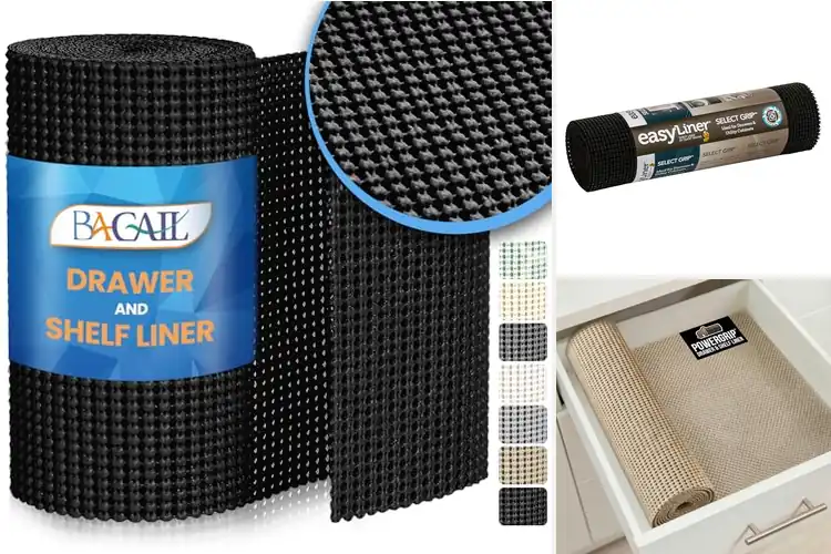 Detailed view of Best Non-Slip Drawer Liners