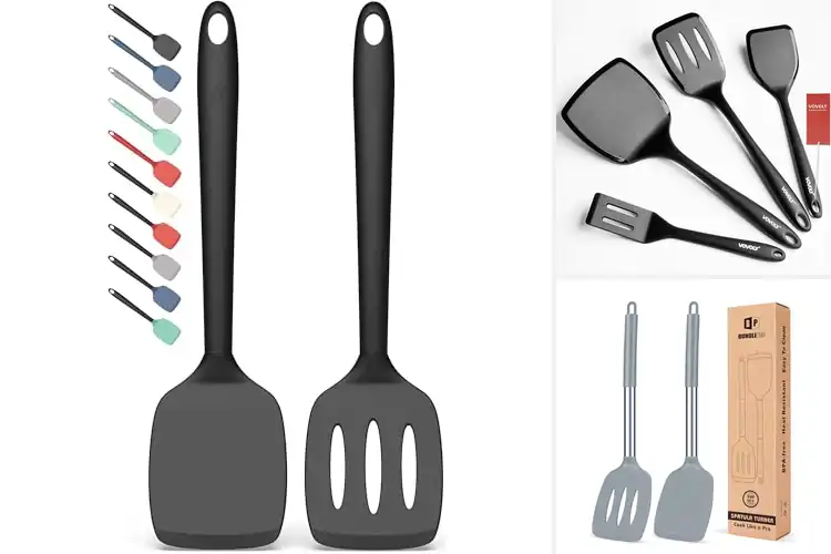 Detailed view of Best Non-Stick Cooking Spatulas