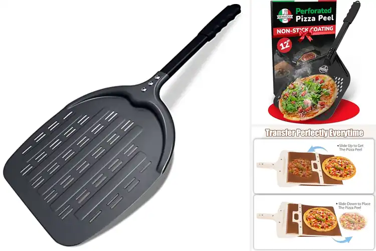 Detailed view of 10 Best Non-Stick Peels for Effortless Pizza Making