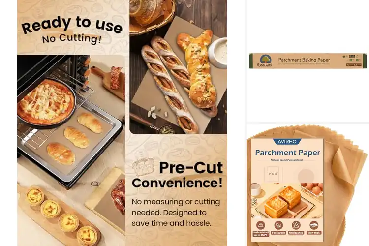 Detailed view of Best Non-Toxic Baking Paper Sheets