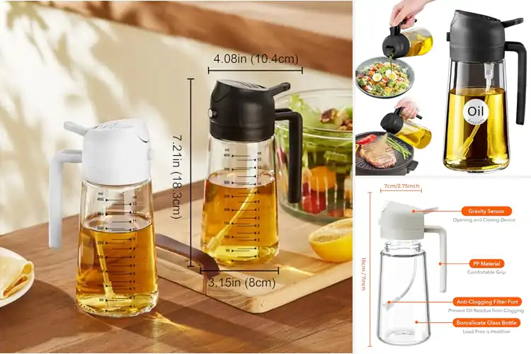 Detailed view of 10 Best Oil Spray Dispensers for Healthier Cooking